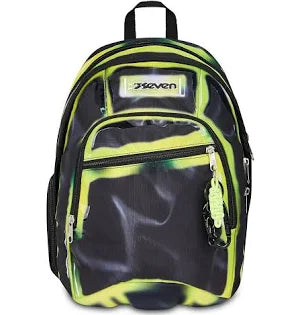 Seven Zaino Scuola Dual Shadows Of Color 32L Lime Punch
