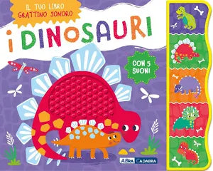 Dami Editore - Dinosauri. Libro Tattile Sonoro. Ediz. a Colori