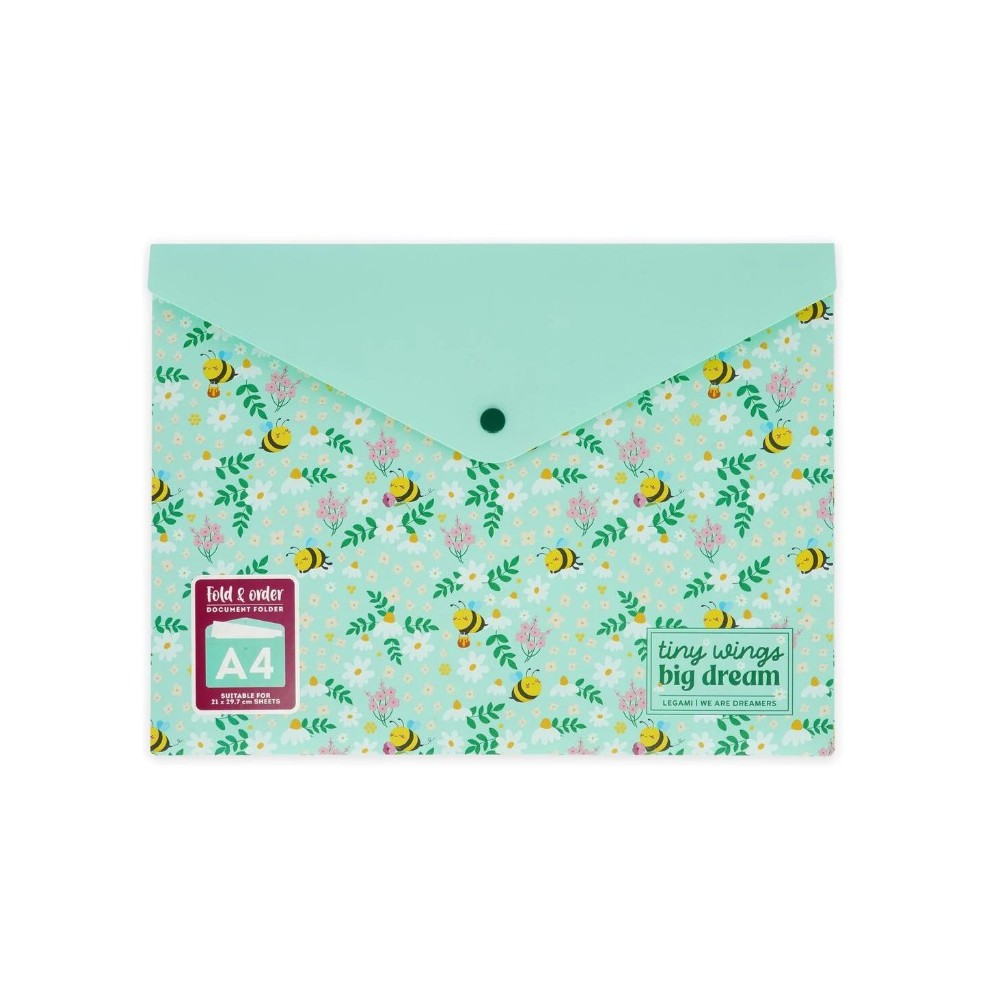 Legami Cartelletta Portadocumenti Fold & Order Bee