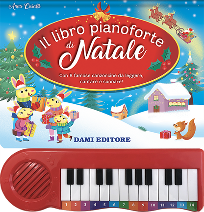 Dami Editore - Il Libro Pianoforte Di Natale Con 8 Canzoncine