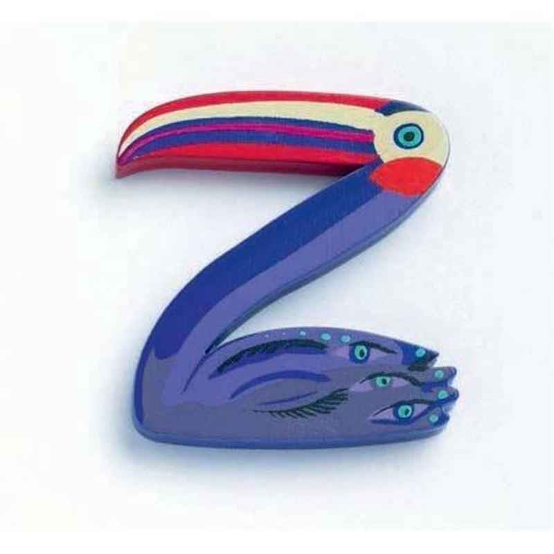 Lettera Z In Legno - Giocattolo Educativo