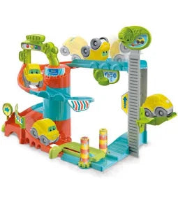 Cadabra Garage Con Due Veicoli, Luci e Suoni, 95 Cm, 3+