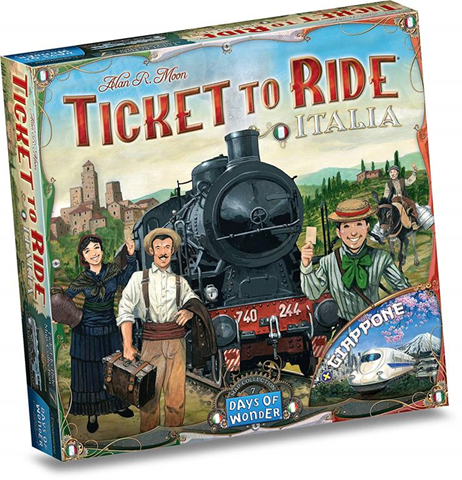 Ticket to Ride. Italia + Giappone. Esp. Gioco Da Tavolo - ITA