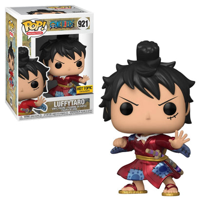 One Piece Luffy Kimono Metallic Pop! Vinile, misura standard