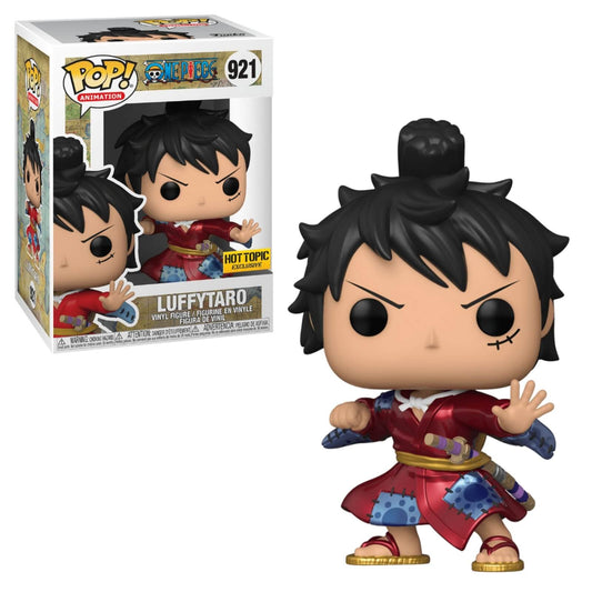 One Piece Luffy Kimono Metallic Pop! Vinile, misura standard
