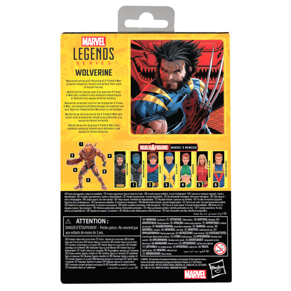 Hasbro Marvel Legends X-Treme X-Men Wolverine Statuina Multicolore
