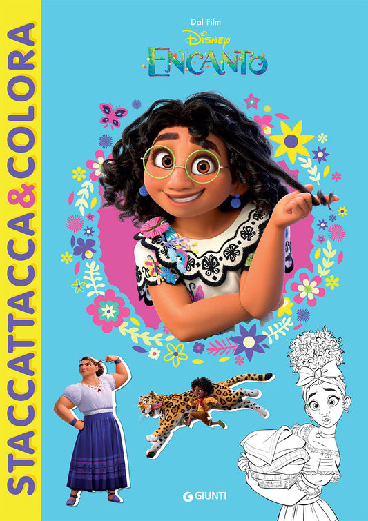 Encanto. Staccattacca & Colora. Con Adesivi. Ediz. a Colori