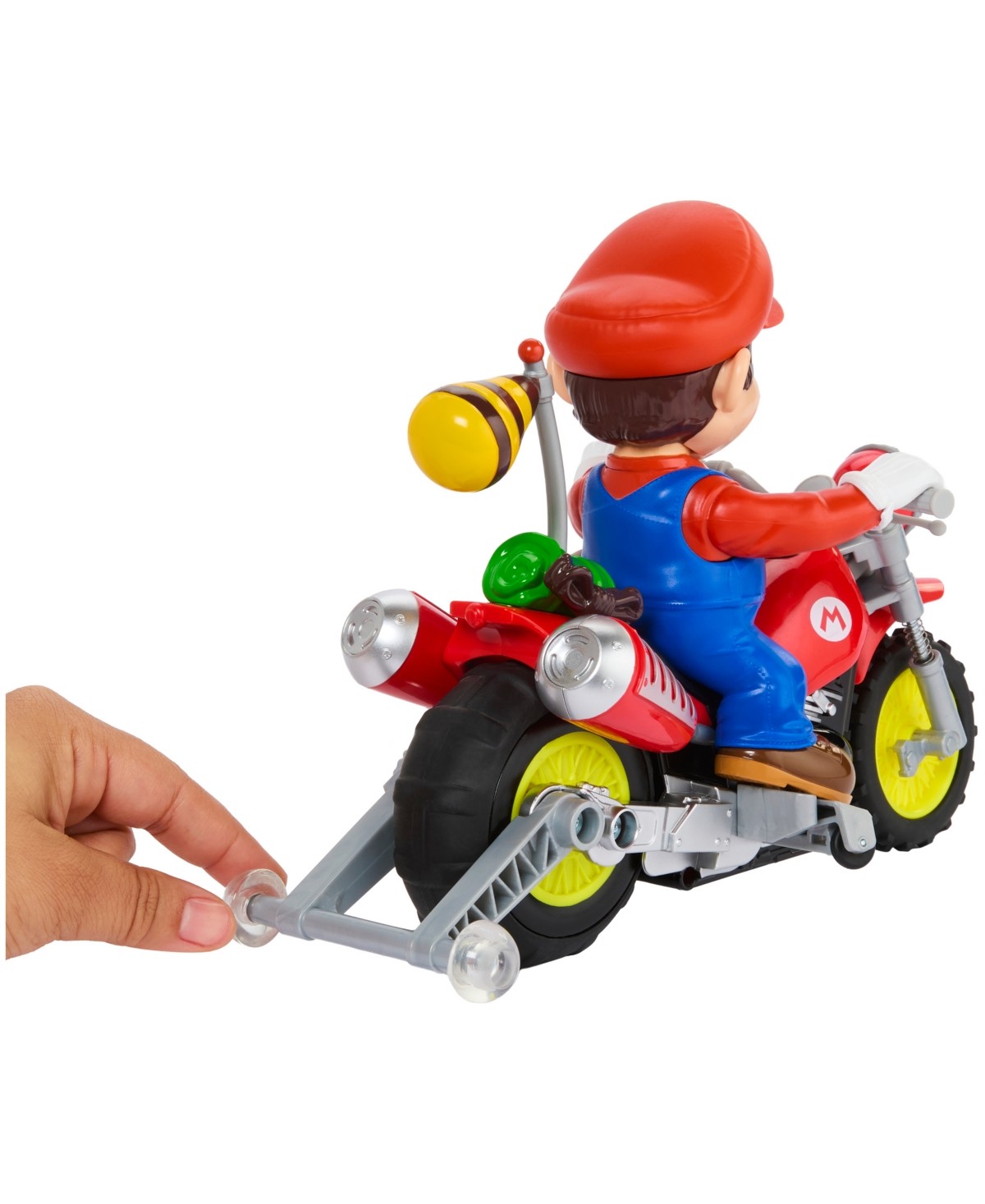 Hot Wheels Mario Wheelie Motocross RC Telecomandato Batterie