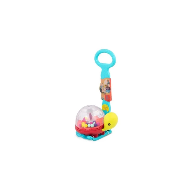 B. Toys - Tartaruga Trainabile con Palline e Manico Staccabile 1+