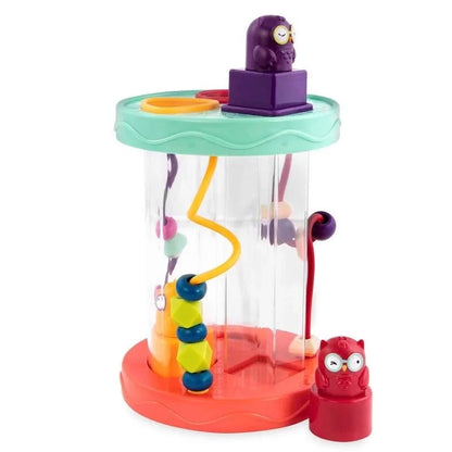 B. Toys Hooty-Hoo - Gufo Incastri con Suoni e Labirinto di Perline