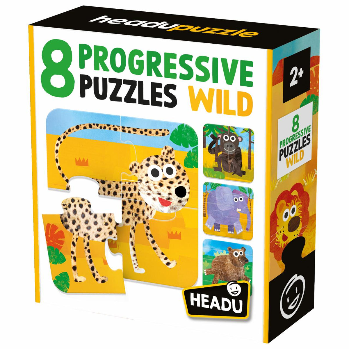 8 Progressive Puzzles Wild - HEADU