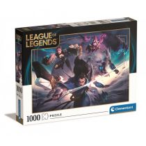 Clementoni 39669 – Puzzle 1000 Pezzi League of Legends, Made in Italy, per Adulti, Multicolore
