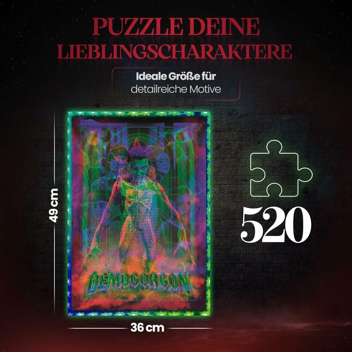 Clementoni Puzzle 520 Pezzi Stranger Things The Upside Down