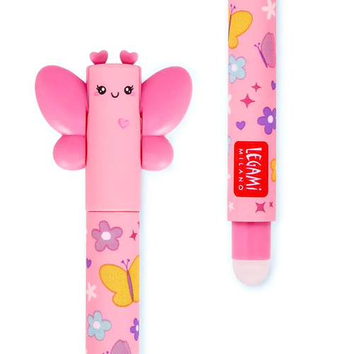 Legami Penna gel cancellabile Butterfly