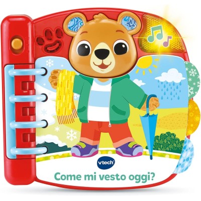 Vtech Come Mi Vesto Oggi?, Libro Interattivo E Sensoriale