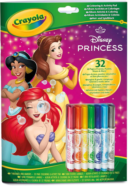 Crayola Disney Princess Coloring and Activity Book