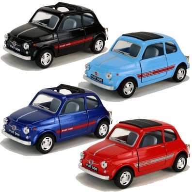 Modellino Fiat Nuova 500 L 1:24 – Kinsmart 12,5cm