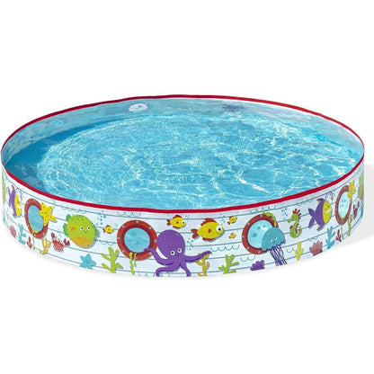 Bestway Fill 'N Fun - Piscina Gonfiabile per Bambini 152x25 cm (2-6 Anni)