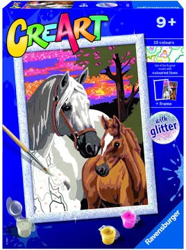Ravensburger CreArt - Album Da Colorare Cavalli Da Sogno