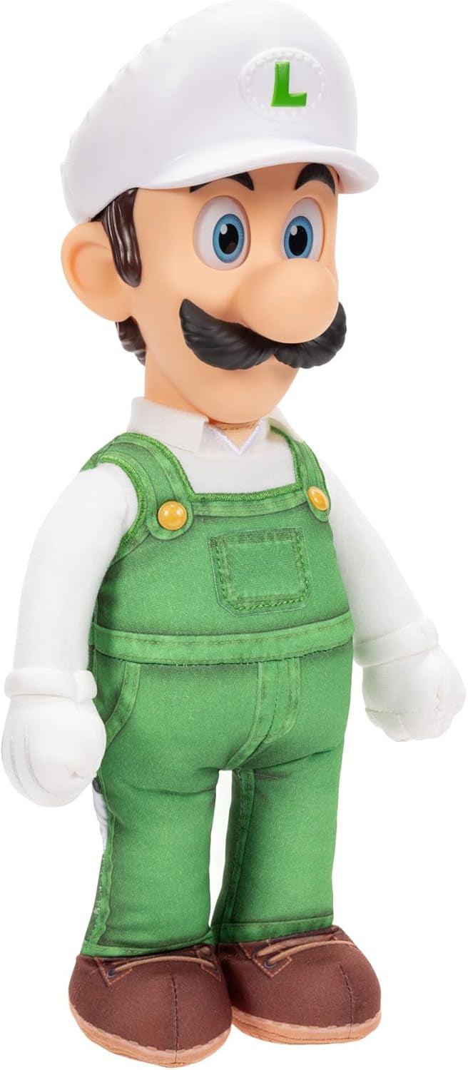 JAKKS Pacific Super Mario Galaxy Movie Luigi Felpato Multicolore