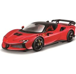 Burago 1/18 Ferrari SF90XX Stradale 2024 Die-Cast Rosso Corsa
