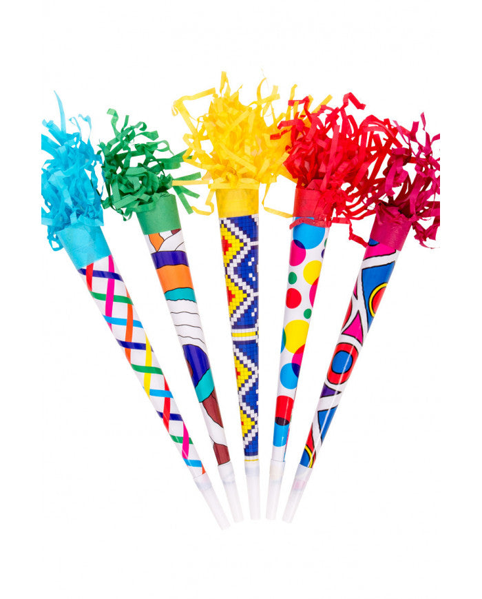 Carnival Toys - 36 Trombe in Carta 35 cm