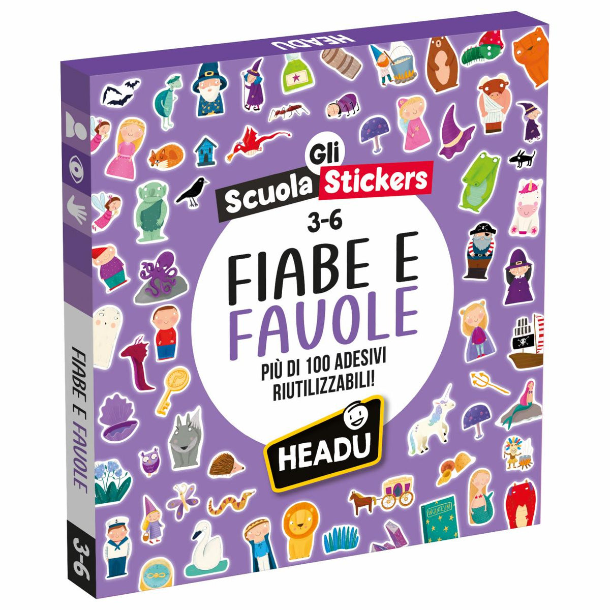 Scuola Stickers Fiabe e Favole - HEADU
