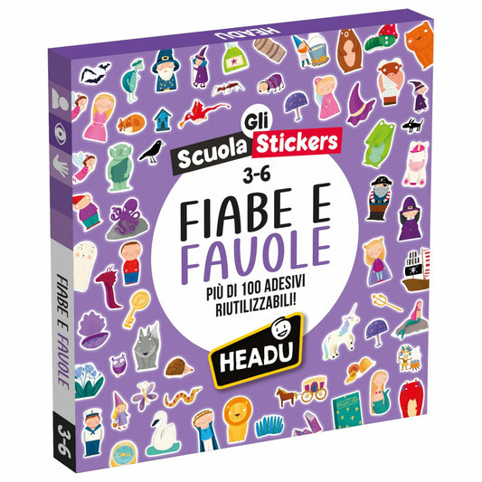 Scuola Stickers Fiabe e Favole - HEADU