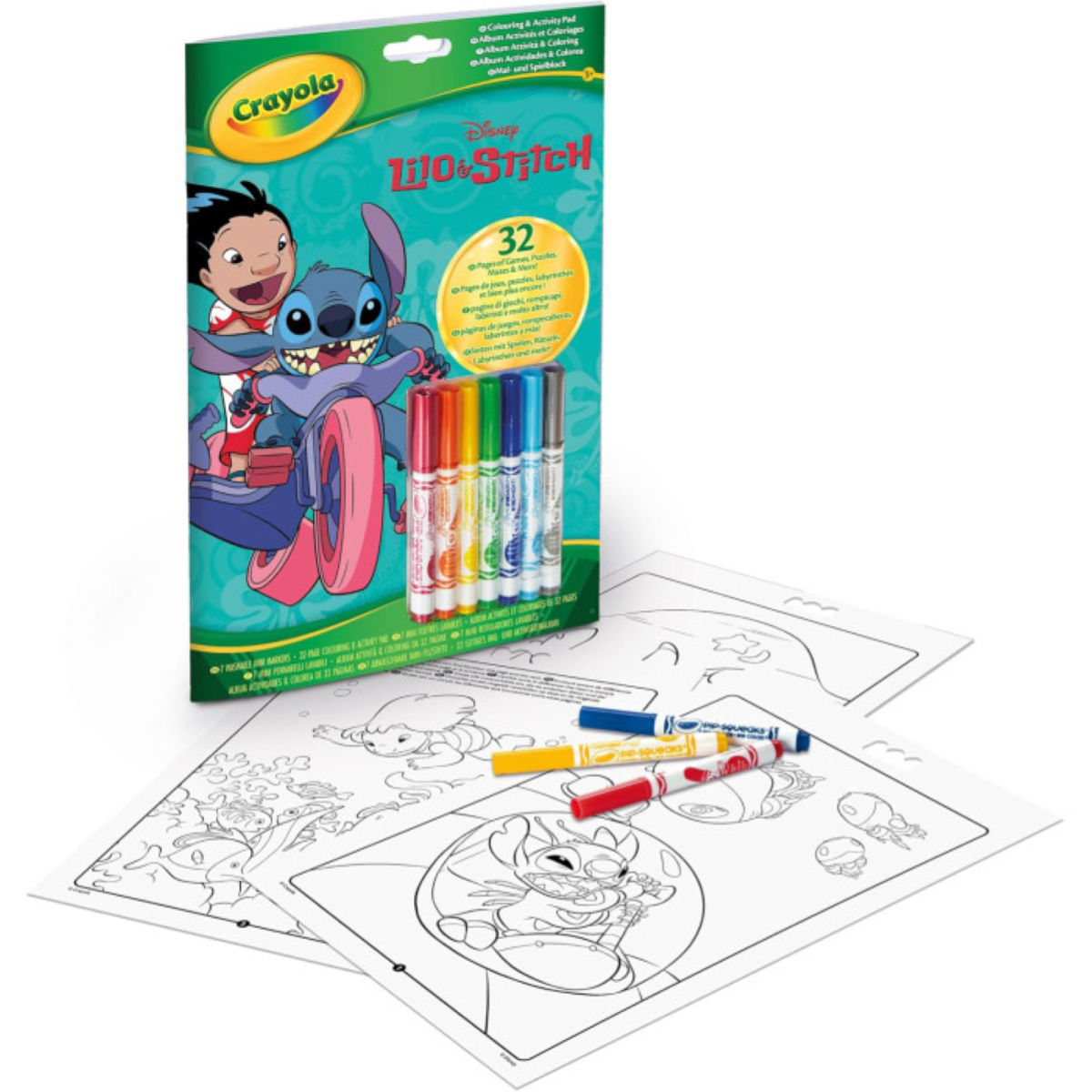 Crayola Lilo & Stitch Coloring and Activity Book