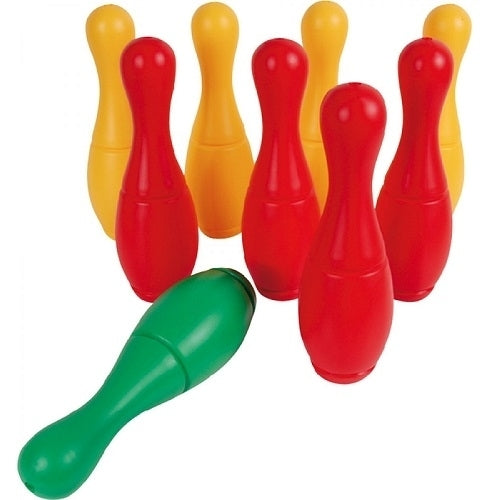 Set Birilli Grandi 28 cm. Bowling 9 Pezzi con 2 Palle