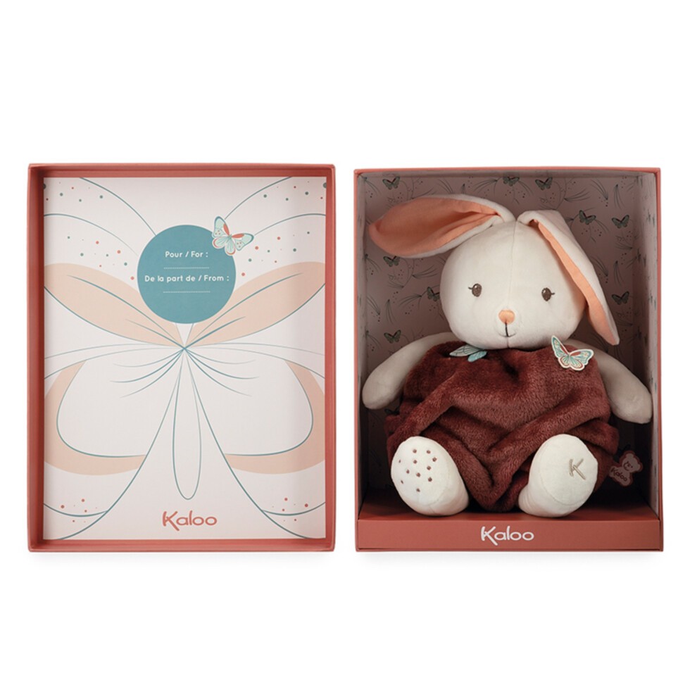 Kaloo Plume Bubble of Love Rabbit Cinnamon 23cm Peluche