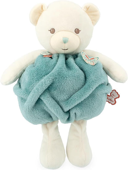 Kaloo - Plume - Bulle D'amour Orso Verde - Morbido Orsetto Peluche 30 Cm