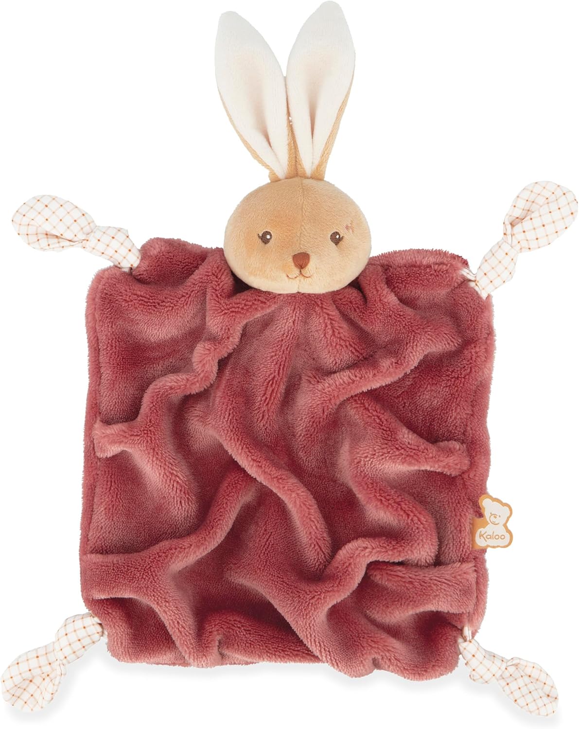 Kaloo -Peluche Lapin Bordeaux 24 Cm