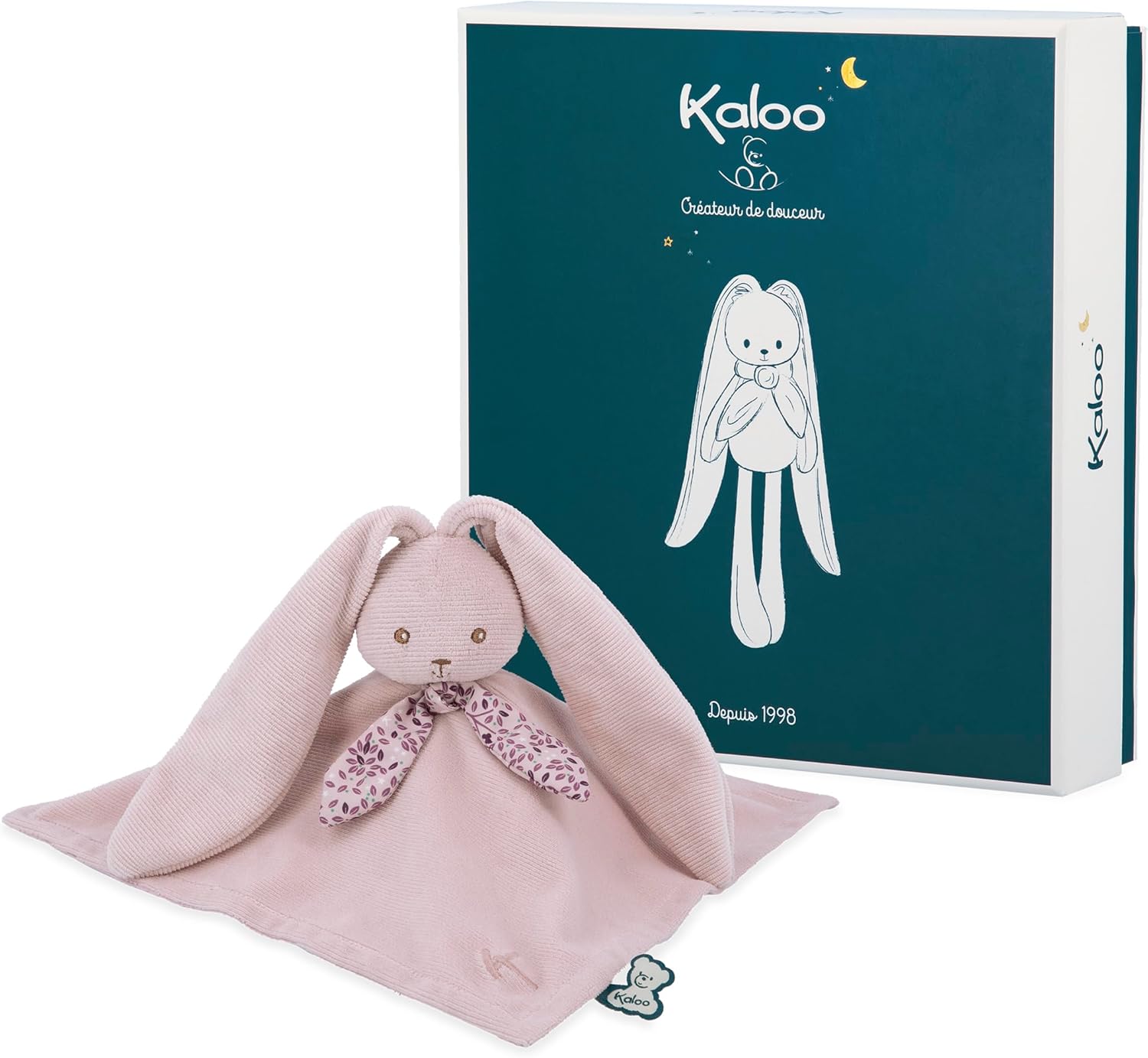 Kaloo - Lapinoo - Doudou Coniglio Rosa - 30 X 30 Cm
