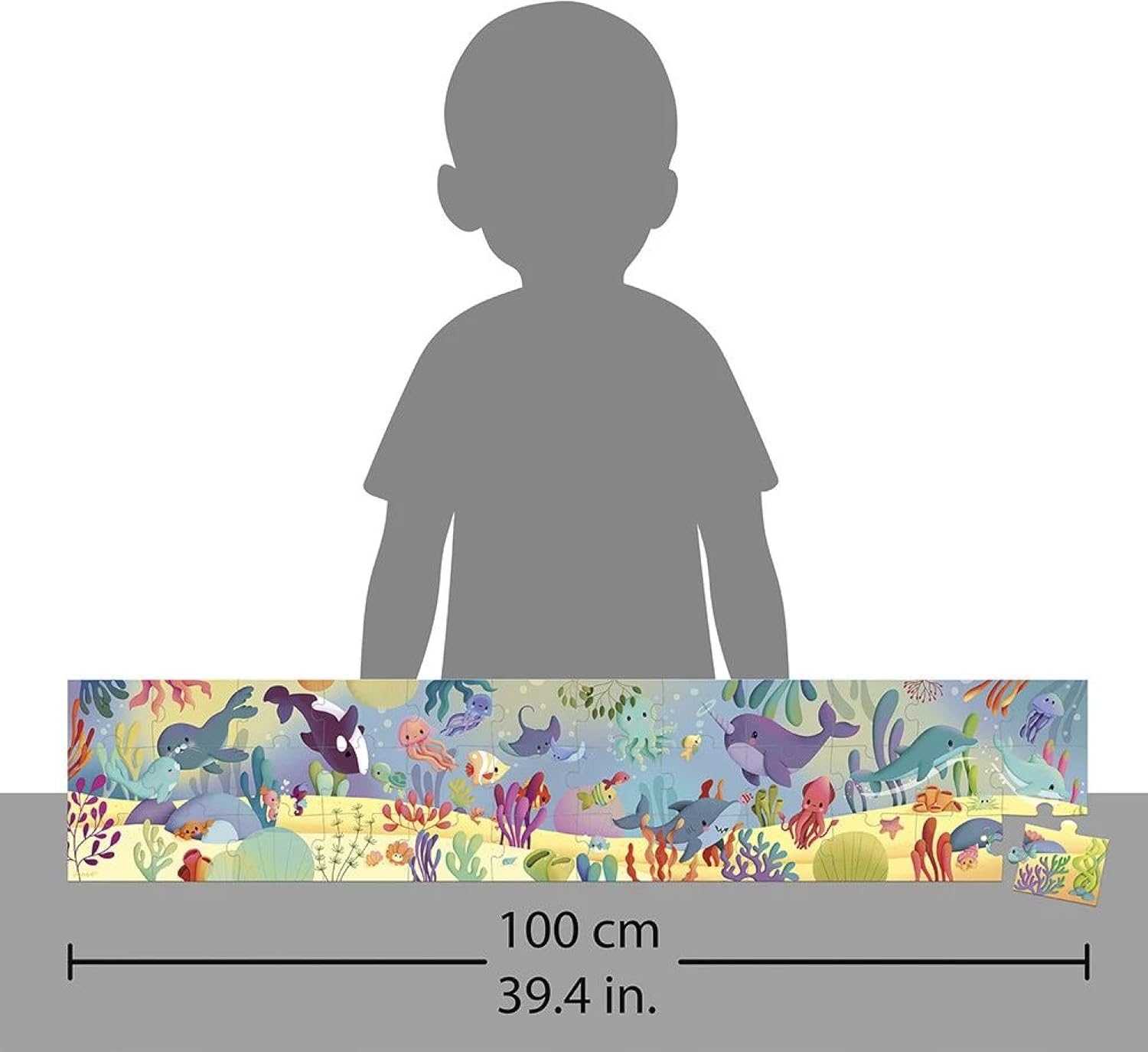 Puzzle Gli Animali Marini - 36  Janod