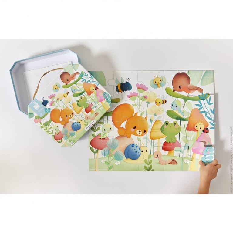 Janod  Puzzle Gli Amici Del Giardino 20 Pezzi