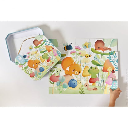 Janod  Puzzle Gli Amici Del Giardino 20 Pezzi