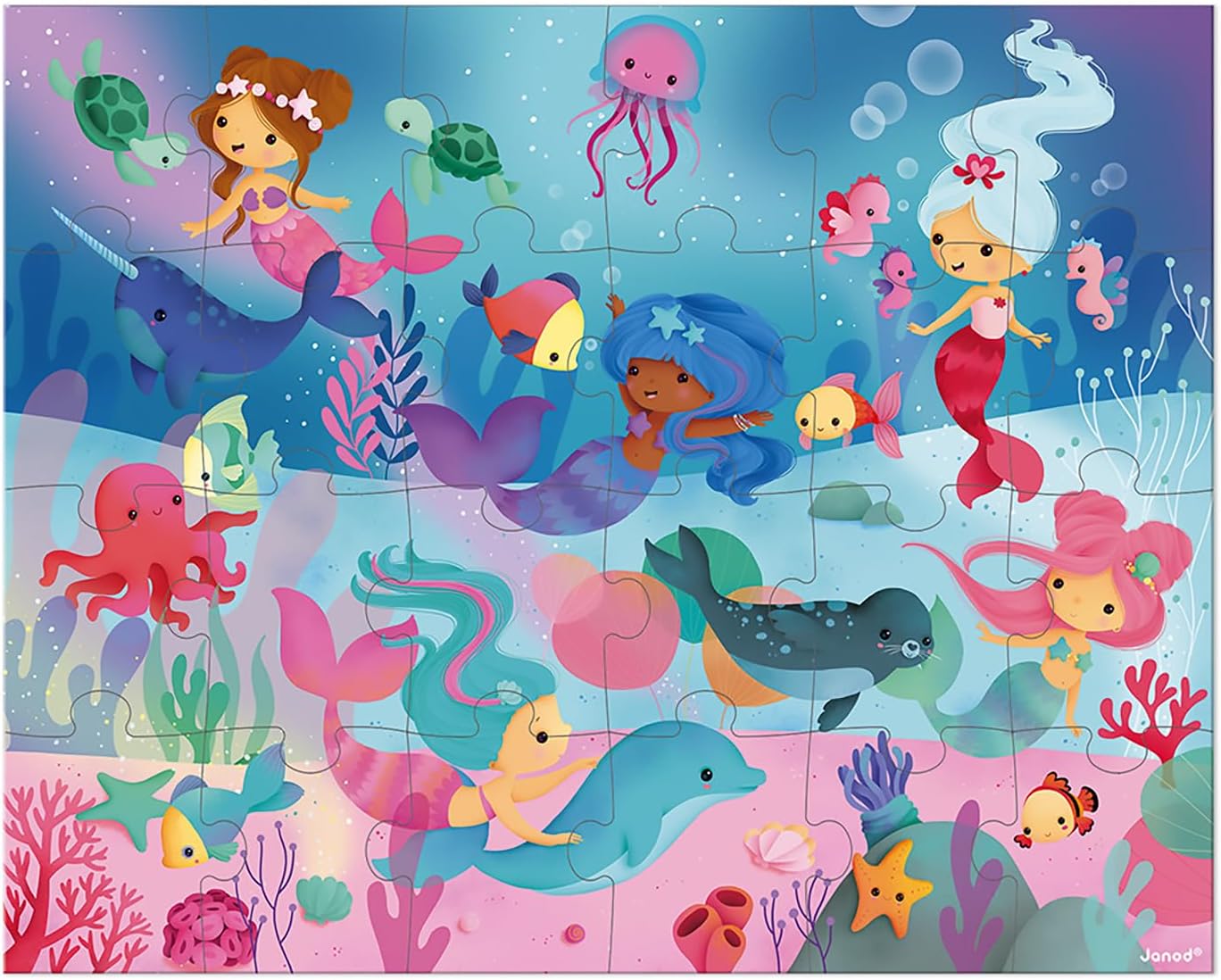 Puzzle Le Sirene 24 Pz  Janod