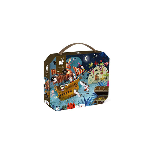 Janod  Puzzle Caccia Al Tesoro 36 Pezzi