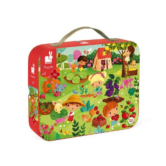 Janod  Puzzle Giardino - 36 Pezzi
