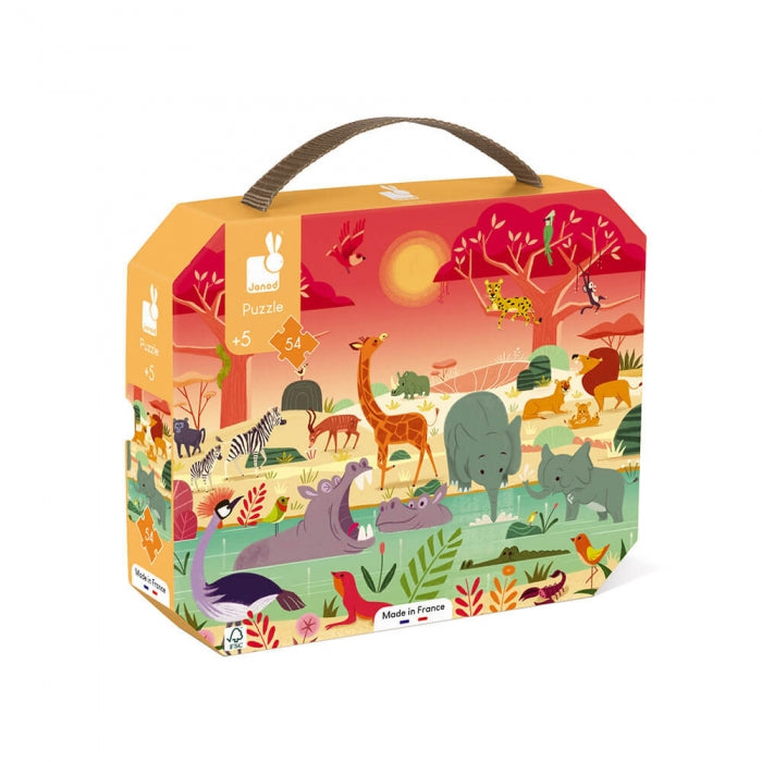 Janod  Puzzle Riserva Naturale - 54 Pezzi