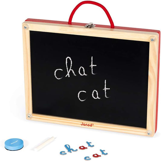 Janod - Essentiel - Lettere Corsive 4 In 1 Legno