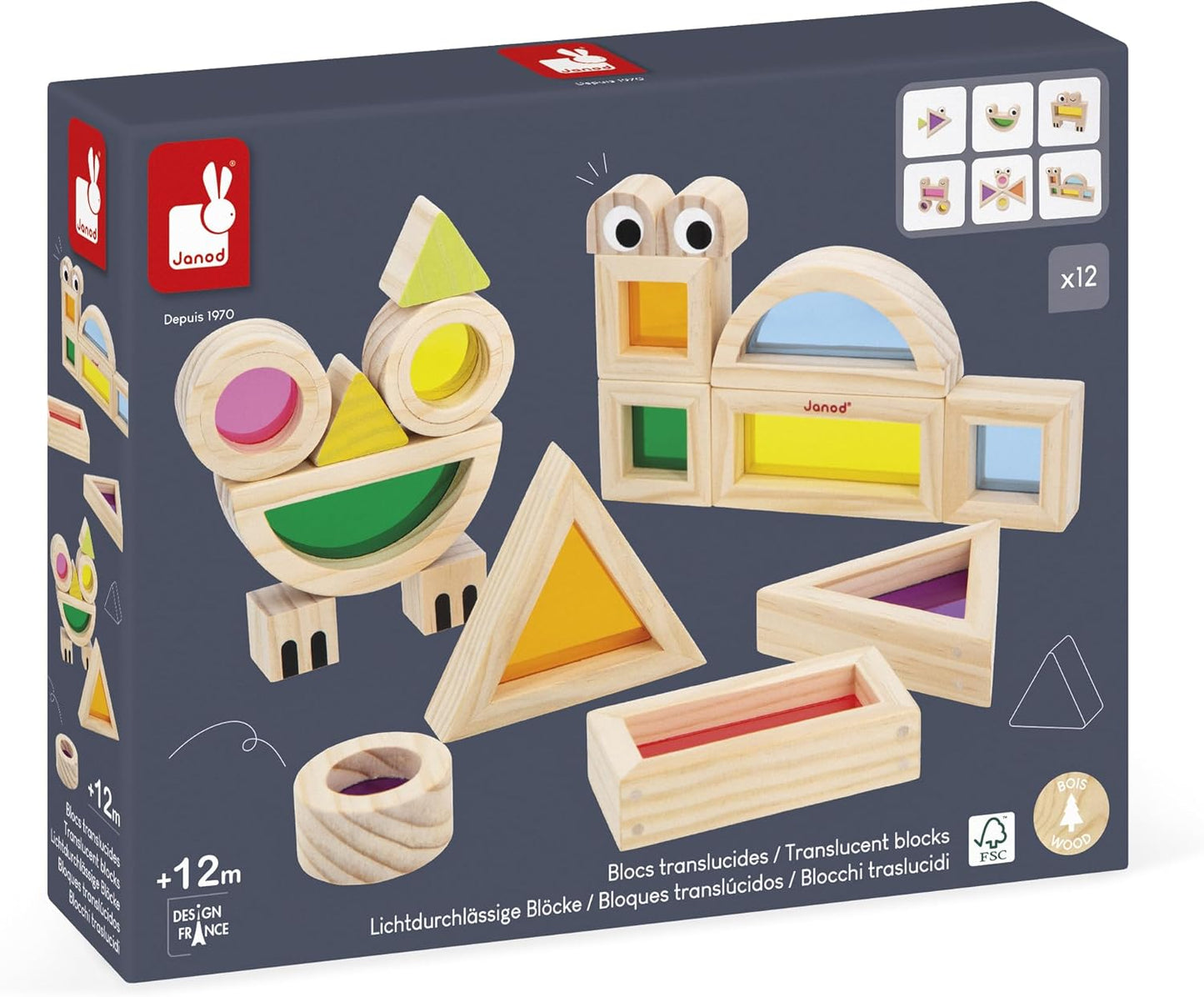 Janod Montaggio Gioco Di Risveglio Sensoriale