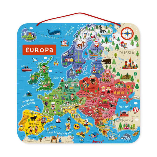 Janod  Cartina Dell'europa Versione I