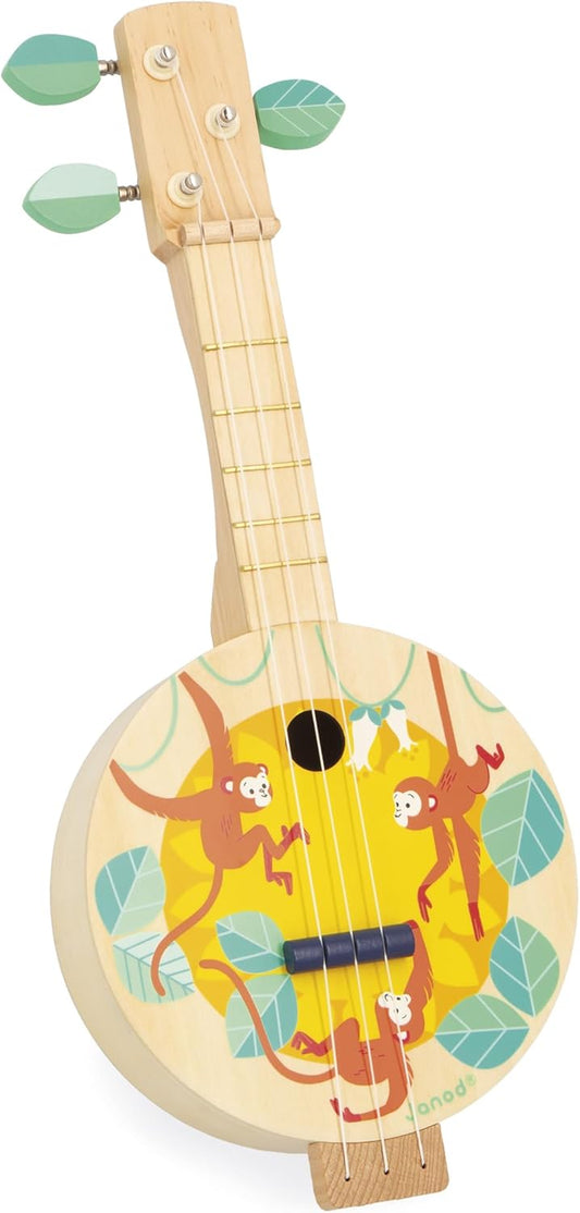 Janod Legno-Strumento Musicale-Banjo Guitare