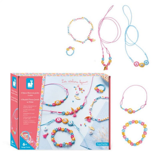 Janod  6 Gioielli Con Fiori Di Perle