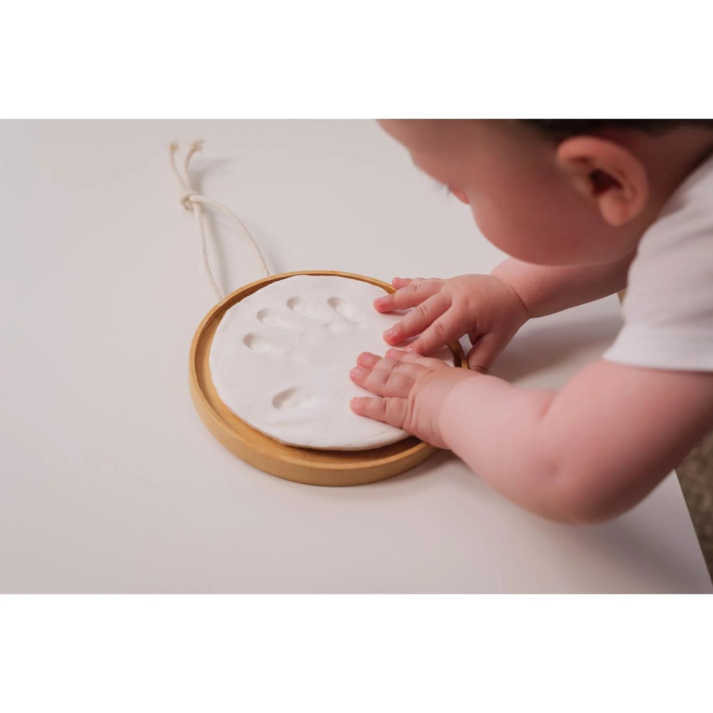 Impronte bebe Cornice per il primo anno PETIT ARTICHAUT ciondolo