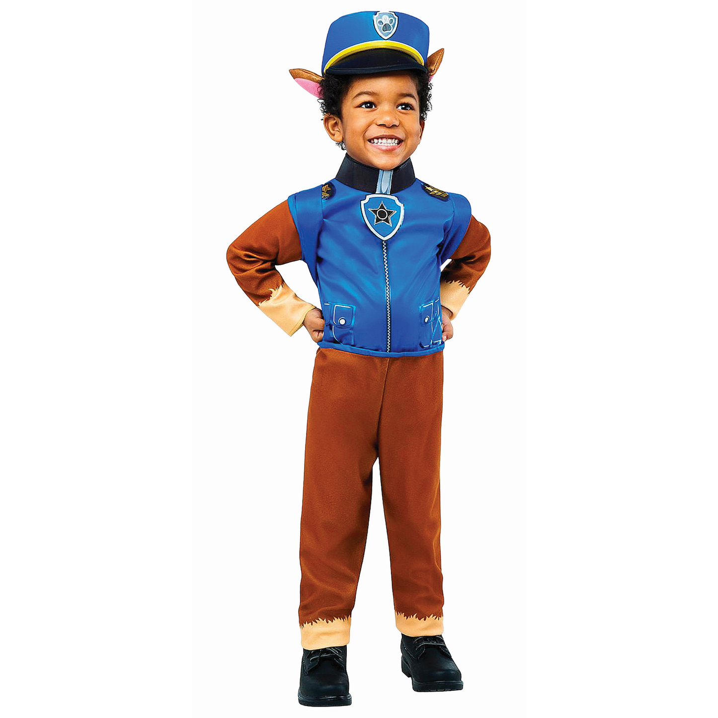 PAW Patrol – Costume Chase Bambino Taglia 3-4 Anni (98-104cm) DLX
