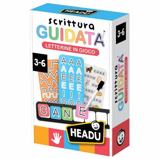 Scrittura Guidata Letterine  Headu 3-6 anni