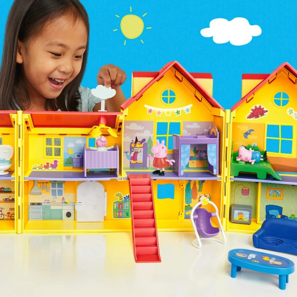 Peppa Pig Toys - Peppa's Big Family House Playset Hasbro